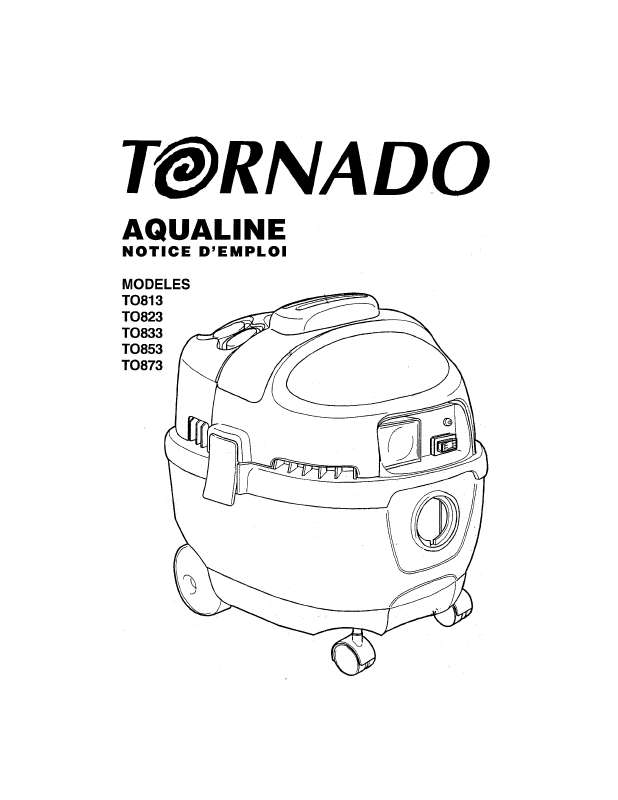 Aspirateur 2024 tornado aqualine